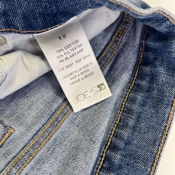 Joe's Womens Size 26 Blue Skinny Denim Jeans Joes Jeans Womens Stretchy Skin 560 - Picture 6 of 10